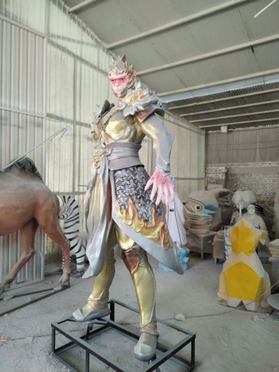 站姿斜棍齐天大圣孙悟空 (9)