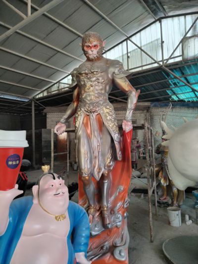 披风一体斜棍齐天大圣孙悟空 (2)