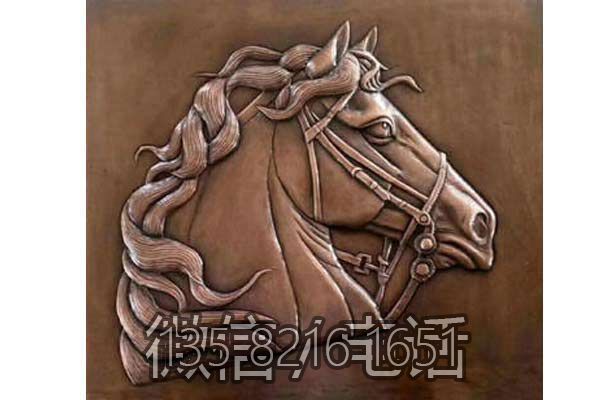 马头浮雕壁画