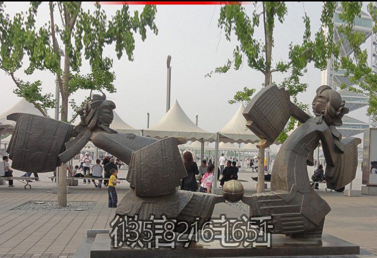 景观公园景观石雕景观创意跳舞的人物景观雕塑