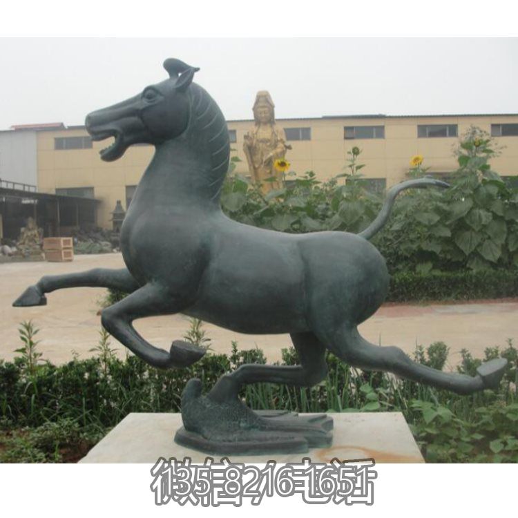 马踏飞燕青铜马儿雕塑