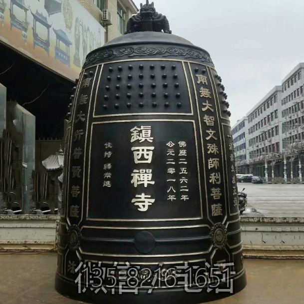 寺庙仿古铜钟