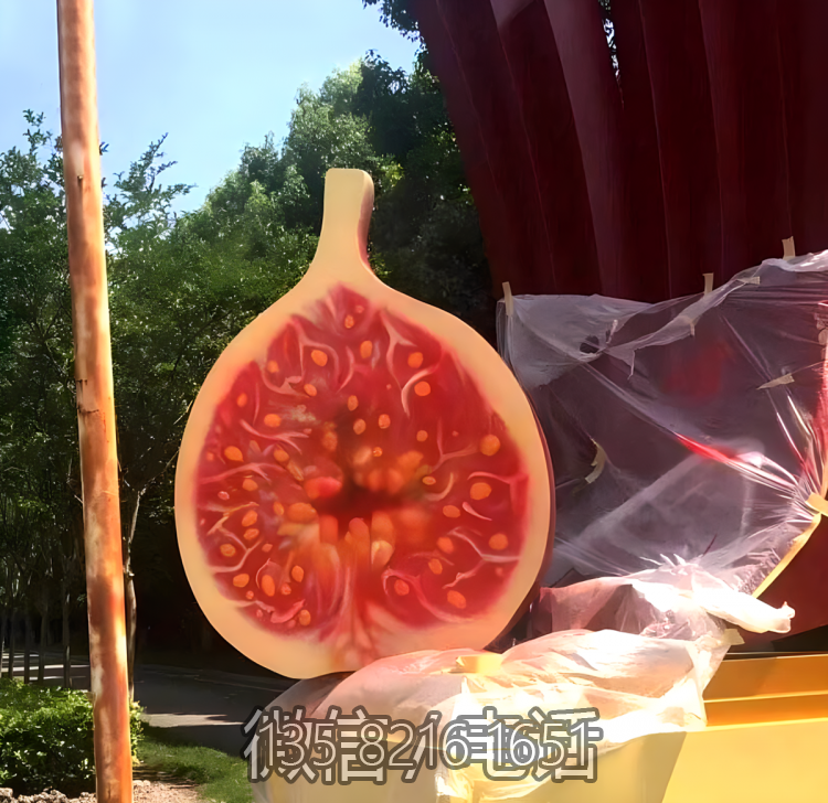 无花果玻璃钢仿真水果雕塑