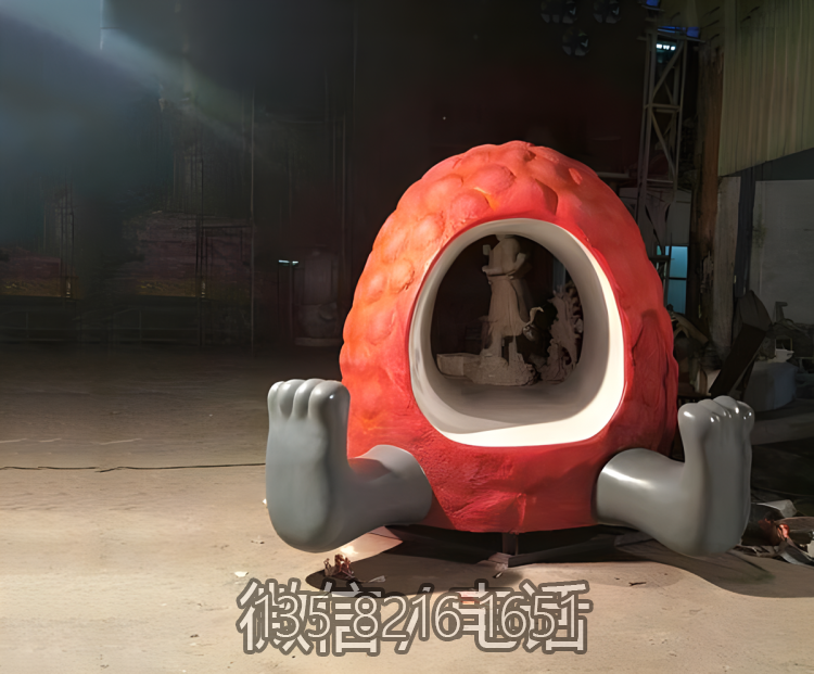 荔枝造型玻璃钢创意雕塑