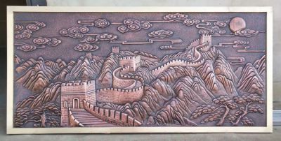 万里长城浮雕壁画