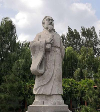 历史名人郑玄石雕雕塑