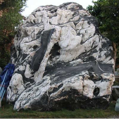 草坪草地自然石摆件
