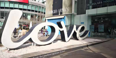 love不锈钢发光字立体字