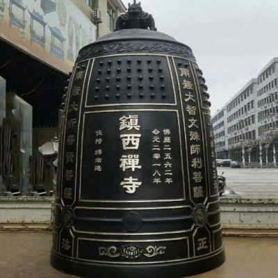 寺庙仿古铜钟
