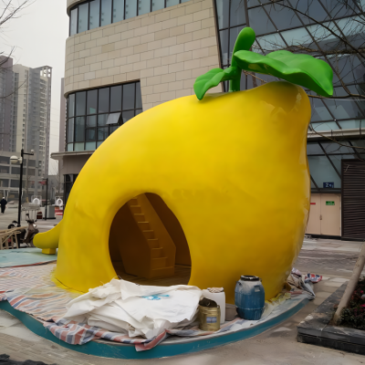 玻璃钢柠檬屋