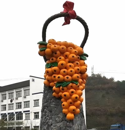 玻璃钢仿真枇杷雕塑