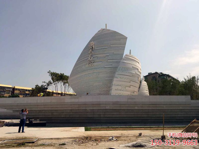 北京萧太后河不锈钢帆船船帆
