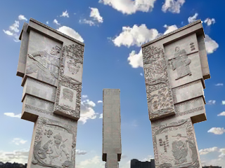 【门】泰安高20米史国之门雕塑项目