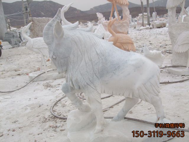 羚羊石雕雕塑