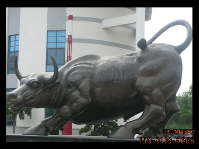 铜牛雕塑