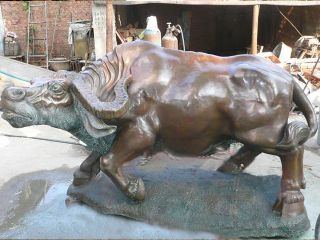 铜雕牛雕塑厂家水牛